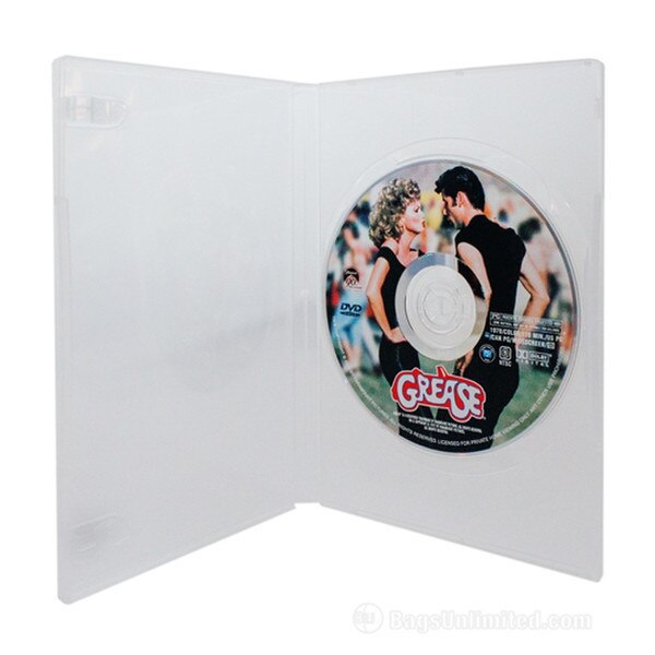 DVD Replacement Case. Clear. Holds